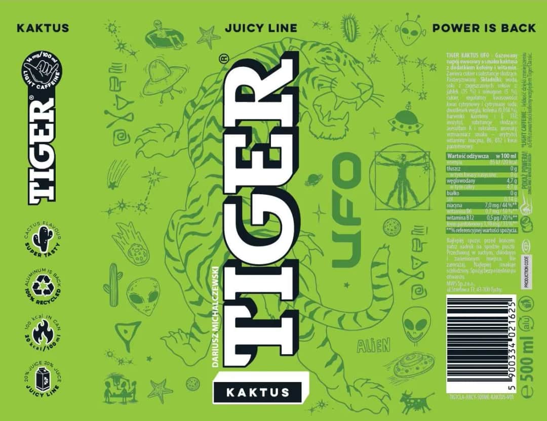 Tiger napój energetyczny - skład, smaki i ceny, które musisz znać
